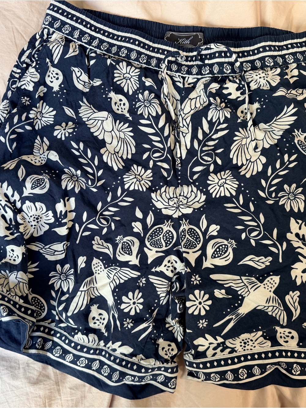 Kith Cupro Linen Curtis Shorts
